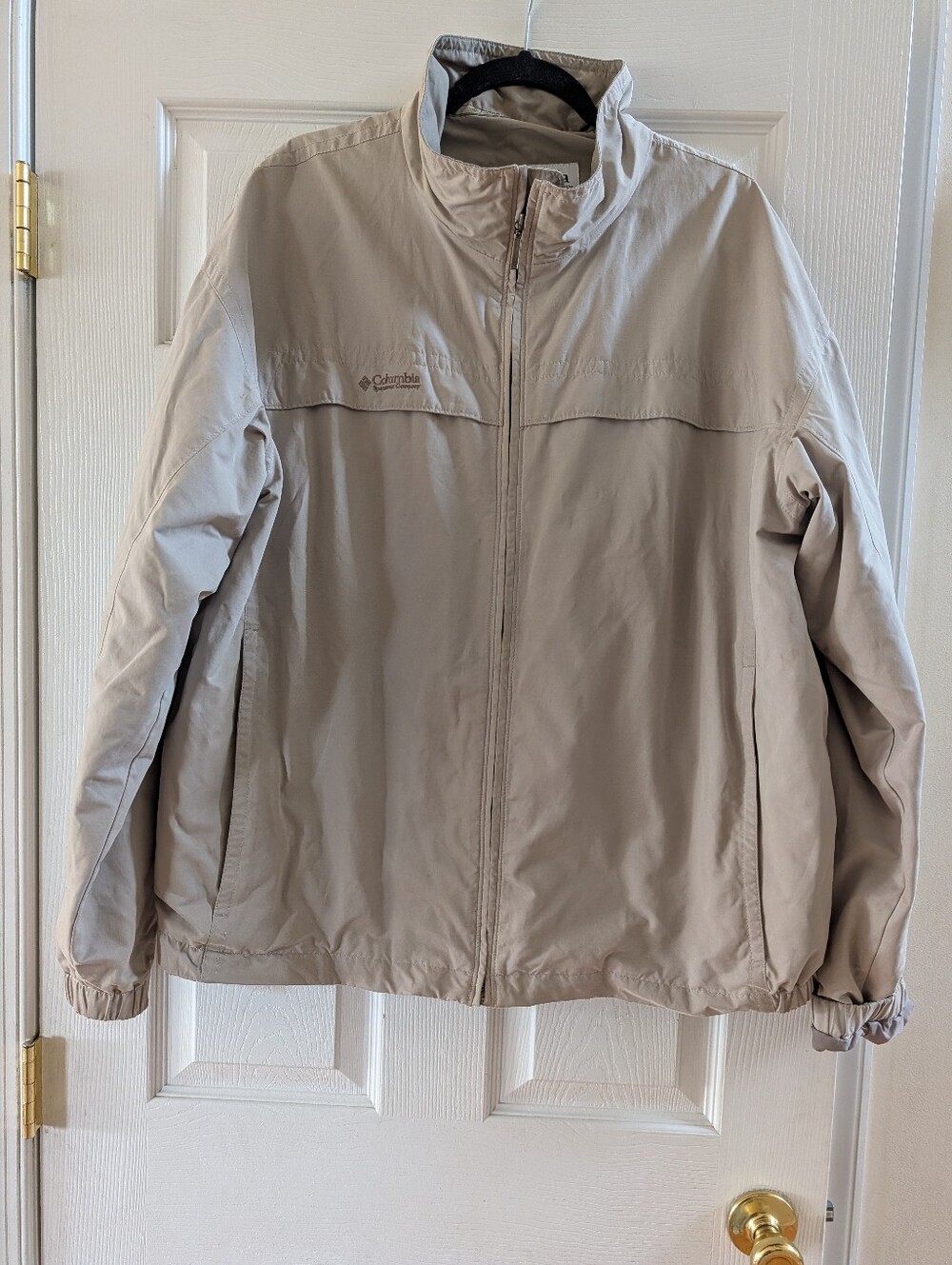 Columbia Beige Outdoor Shell Jacket
